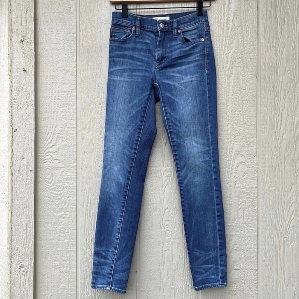 Madewell High Riser Skinny Denim size 24 - Picture 3 of 12